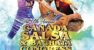 Octubre 10 al 14 - 2019 The 17th Annual Canada Salsa & Bachata Congress