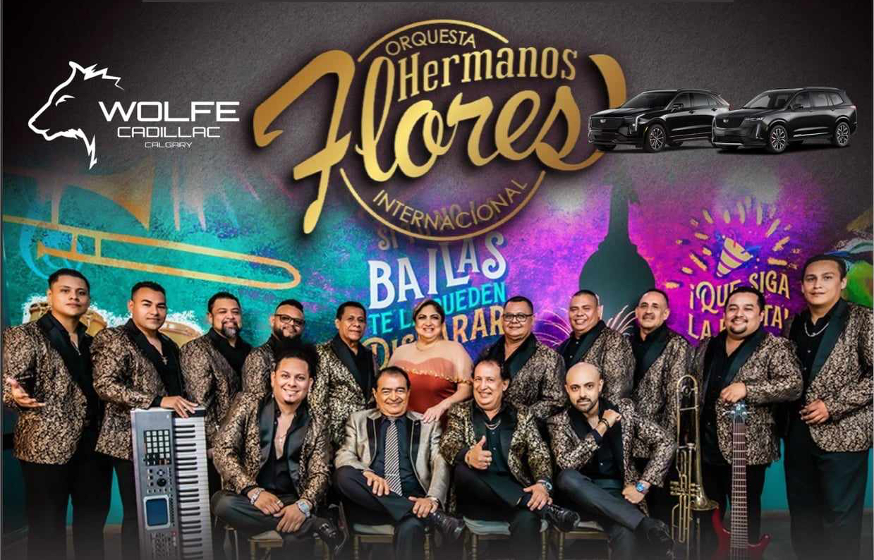 ¡LOS HERMANOS FLORES EN CALGARY 5 DE ABRIL!